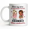 Chaos Coordinators, Cartoon Characters And Hearts - Personalized Custom Coffee Mug - BST494_MG