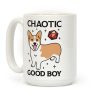 Chaotic Good Boy Corgi Coffee Mug