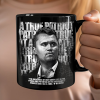 Charlie Kirk Memorial A True Patriot Tribute Remembrance Black Mug LM32 65541