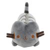 Charming Gray Cat Plush Pencil Case - Cute Storage for Students & Friends