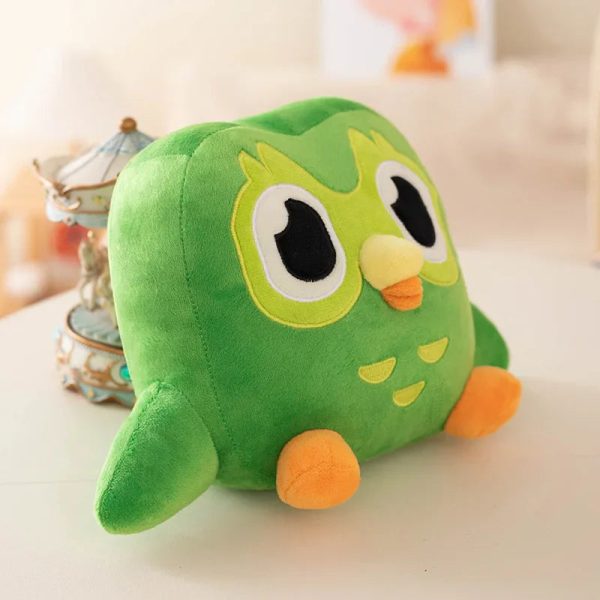 Charming Green Owl Plush Toy