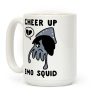 Cheer Up, Emo Squid Coffee Mug