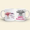 Cheers For Shagging Dad, Gift For Mom, Personalized Mug, Sperm Mug, Mother's Day Gift