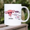 Cheers For Shagging Dad, Gift For Mom, Personalized Mug, Sperm Mug, Mother's Day Gift