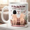 Cheers Old Couple Mug Personalized Gifts For Couple 02NADT070126