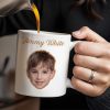 Cherished Moments Custom Mug Featuring Child's Face - Personalized Custom Coffee Mug - FAM259_MG
