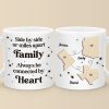 Cherishing Moments With Family This Holiday - Family Personalized Custom Mug - Christmas Gift For Family Members, Siblings, Brothers, Sisters