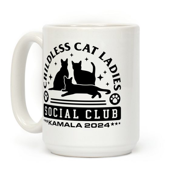 Childless Cat Ladies Social Club - Kamala 2024 Coffee Mug