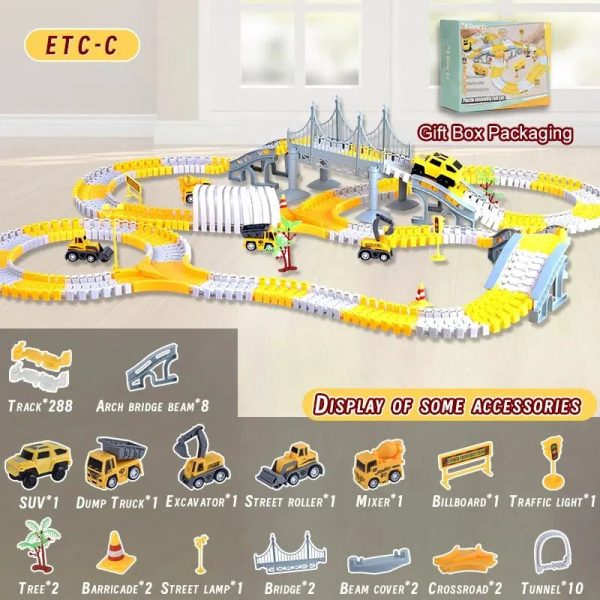 Children Electric Track Toy Car