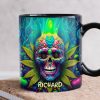 Chill Skull Mug Personalized Gifts For Stoners 04TODT100625