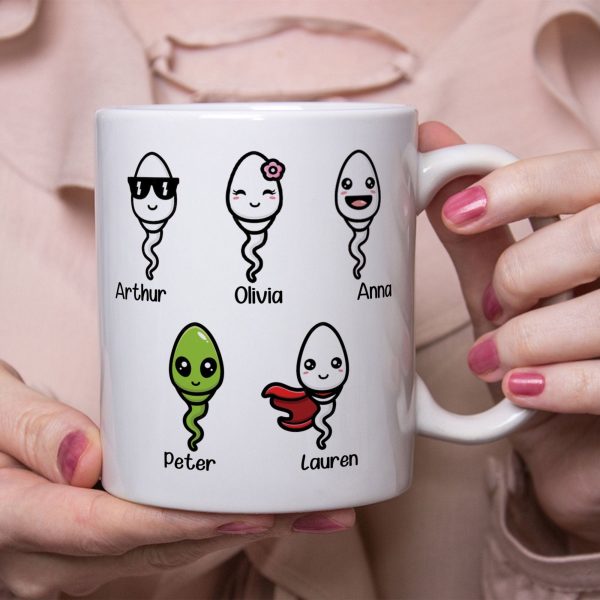 Chillin' In Dad Balls Personalized Custom Father's Day Mug DA199 890483