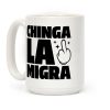 Chinga La Migra Finger Coffee Mug