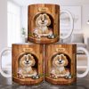 Choco, Cute Dog In A Cozy Dog House - Personalized Custom Coffee Mug - DOG135_MG