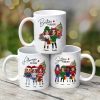 Christmas Best Friends Sisters Gifts Car Personalized Mug