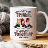 Christmas Besties Apparently We're Trouble When We're Together - Personalized Mug
