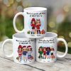 Christmas Doll Besties Standing No Greater Gift Than Besties Personalized Mug