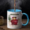 Christmas Family Couple First Christmas Together - Personalized Custom Accent Mug