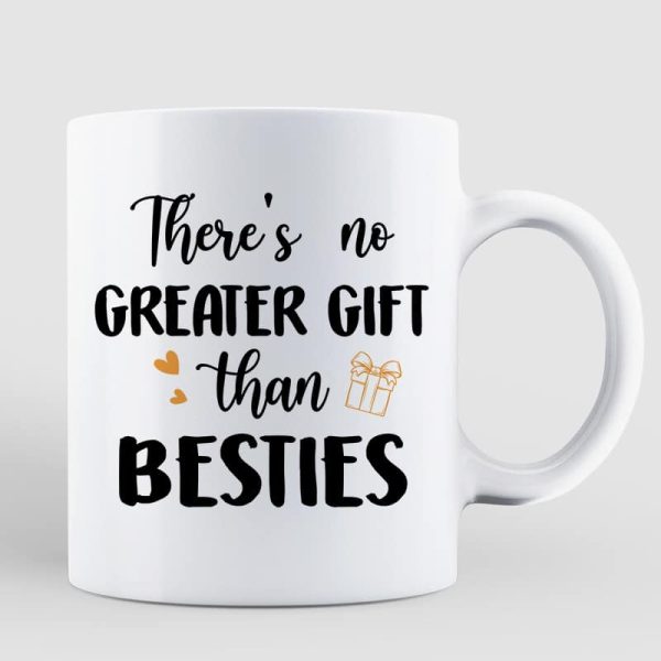 Christmas Fireplace Doll Besties Standing Personalized Mug