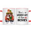 Christmas Gift Car Best Friends Sisters Personalized Mug