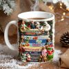 Christmas Movie Classics Stack - Personalized White Edge-to-Edge Mug HH01