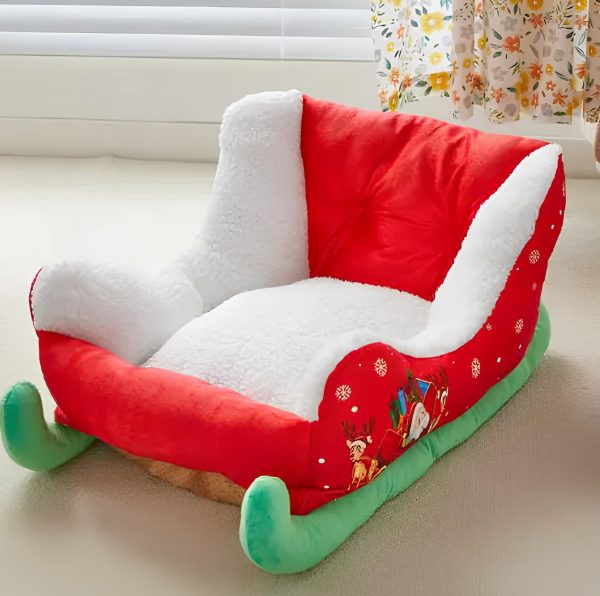 Christmas Sleigh Pet Bed
