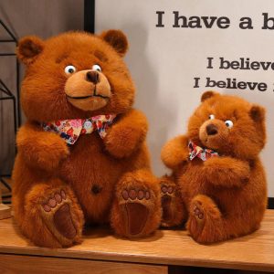 Christmas Teddy Bear Plush Toy Cute Stuffed Bear Gift