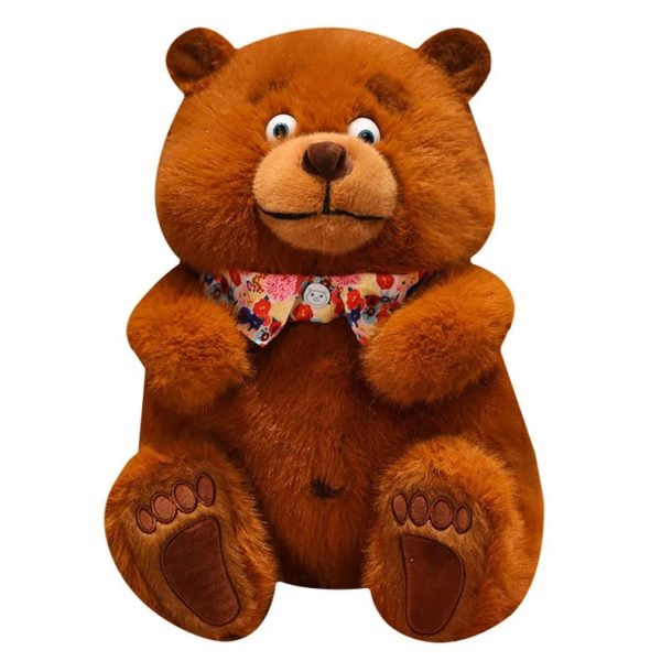Christmas Teddy Bear Plush Toy Cute Stuffed Bear Gift