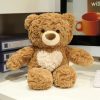 Christmas Teddy Bear Plush Toy Cute Stuffed Gift 28cm