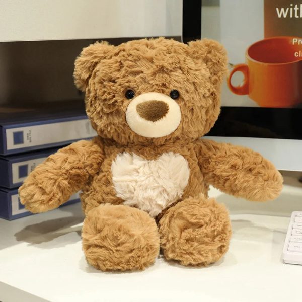 Christmas Teddy Bear Plush Toy Cute Stuffed Gift 28cm