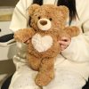 Christmas Teddy Bear Plush Toy Cute Stuffed Gift 28cm