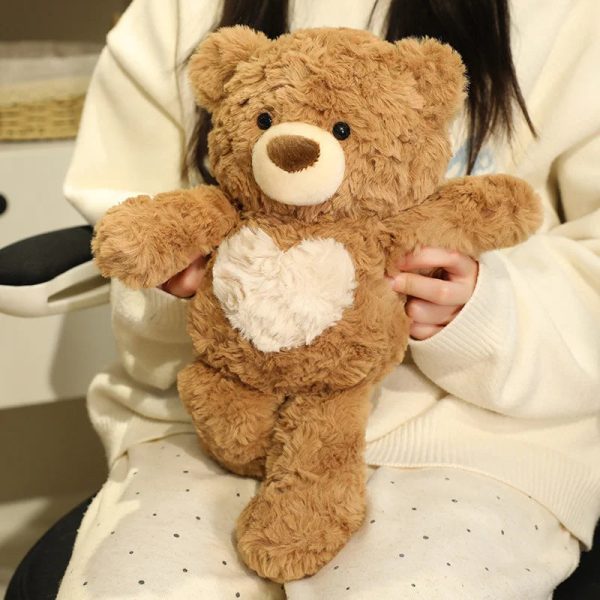 Christmas Teddy Bear Plush Toy Cute Stuffed Gift 28cm