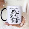 Christmas Tree Killer Cats Personalized Mug, Tis the Season Funny Holiday Gift with Custom Name