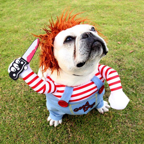 Chucky Halloween Dog Costume