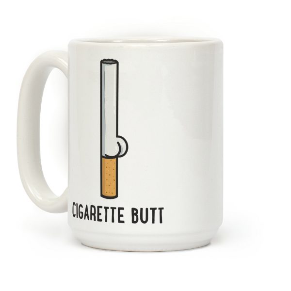 Cigarette Butt Coffee Mug