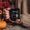 Clarence the Angel Dear George Quote Christmas Black Mug, Wonderful Life Gift