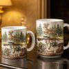 Classic Hunting Gear And Wildlife Imager - Personalized Custom Coffee Mug - HTG006_MG