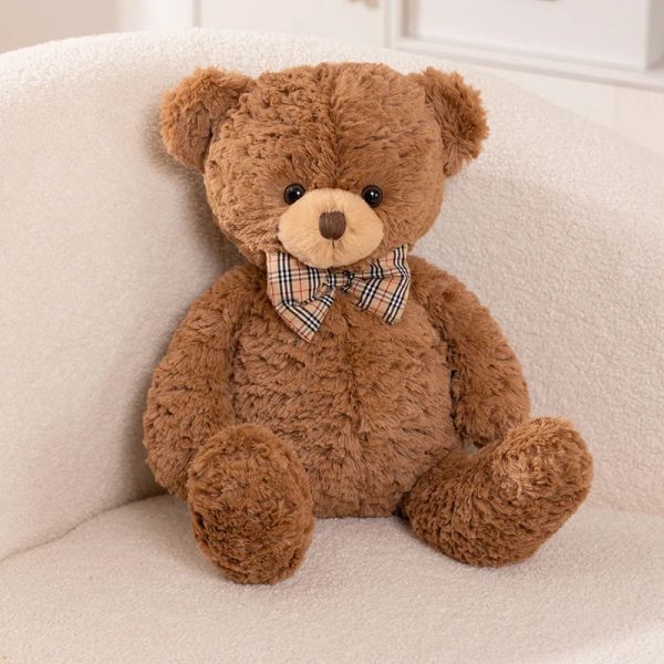 Classic Teddy Bear Plush with Bow 40–80cm