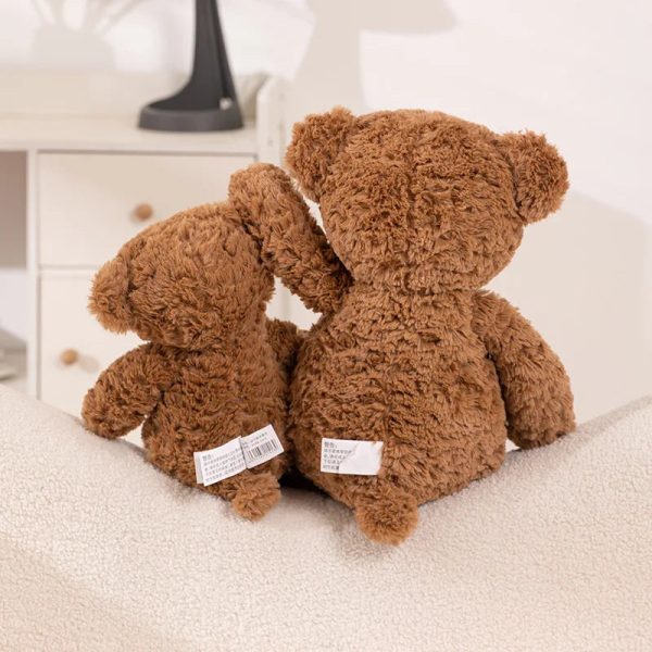 Classic Teddy Bear Plush with Bow 40–80cm