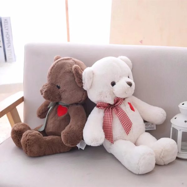 Classic Teddy Bear Plush with Heart 35cm or 50cm