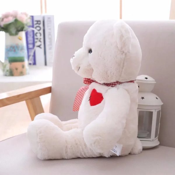 Classic Teddy Bear Plush with Heart 35cm or 50cm