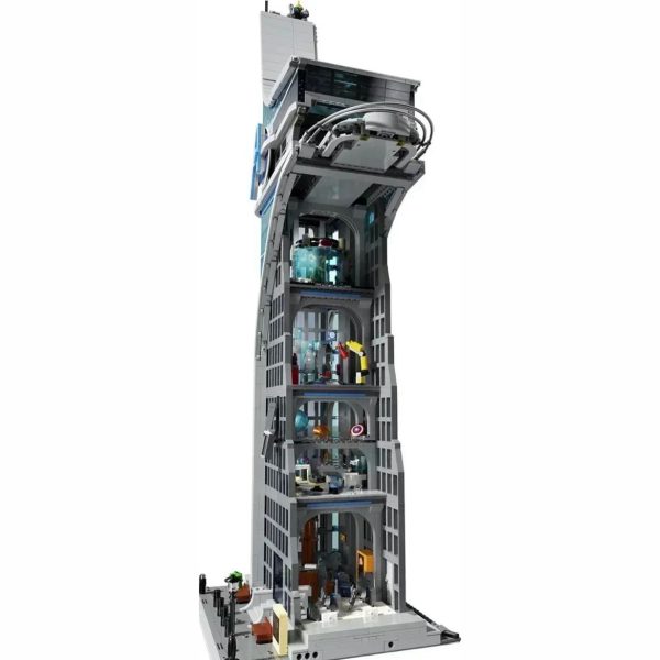 Classic Tower Battle 5201PCS Model Building Blocks
