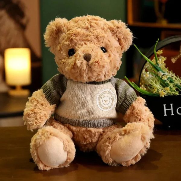 Classic Vintage Teddy Bear Plush Soft Stuffed Doll