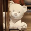 Classic White Teddy Bear Plush Toy 25cm