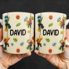 Climb High Reach Far With Colorful Climbing Holds - Personalized Custom Coffee Mug - HOB015_MG
