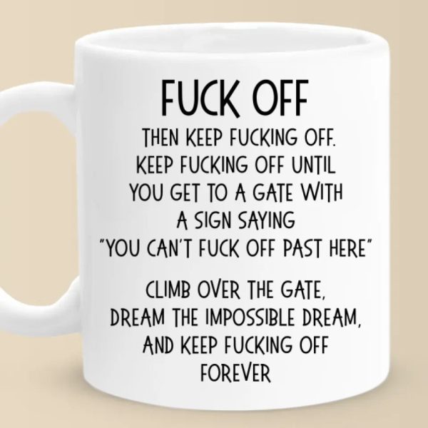 Climb Over The Gate, Dream The Impossible Dream - Coworker Personalized Custom Mug - Christmas Gift For Coworker