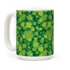 Clover Patch Pattern Coffee Mug