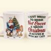 Cocoa, Christmas Movies & My Cat - Personalized Mug