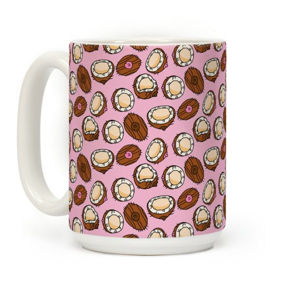 Coconut Titty Pattern Coffee Mug