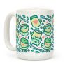 Coffee And Tea Frogs Coffee Mug