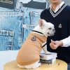 College V-neck Sweater for Dogs